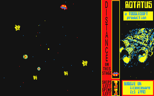 Rotatus atari screenshot