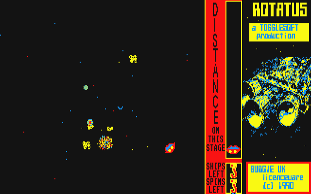 Rotatus atari screenshot