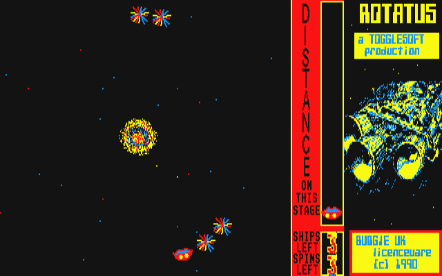 Rotatus atari screenshot