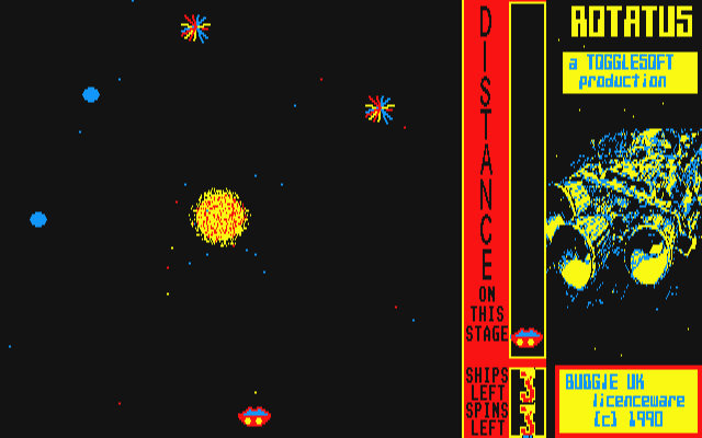 Rotatus atari screenshot