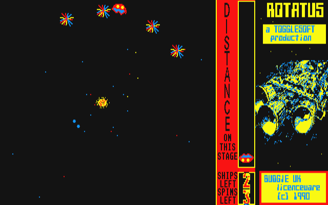 Rotatus atari screenshot