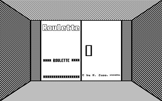 Roulette atari screenshot