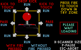 Rugby - The World Cup atari screenshot
