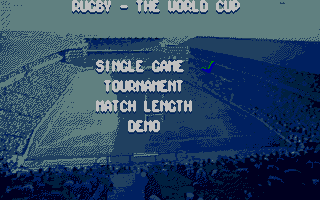 Rugby - The World Cup atari screenshot