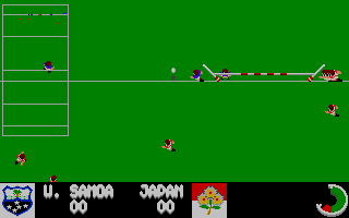 Rugby - The World Cup atari screenshot