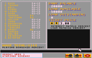 Rugby Coach atari screenshot