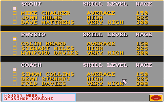Rugby Coach atari screenshot