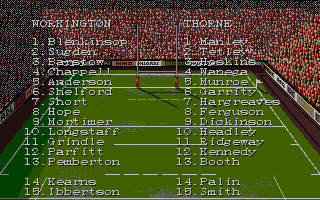 Rugby League Coach atari screenshot