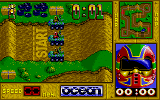 Run the Gauntlet atari screenshot