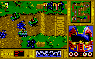 Run the Gauntlet atari screenshot