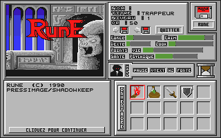 Rune atari screenshot