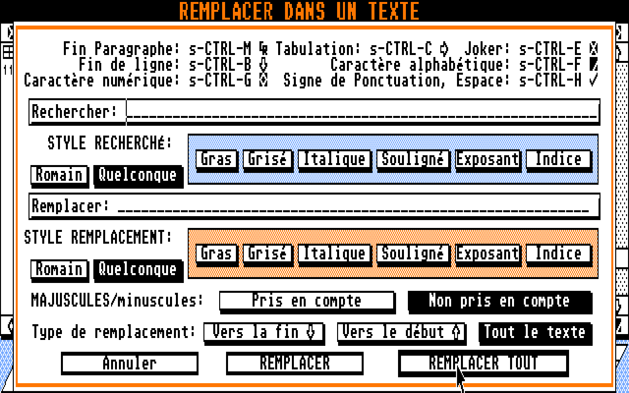 Rédacteur (Le) atari screenshot