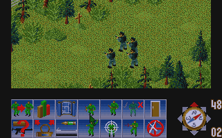 Sabre Team atari screenshot