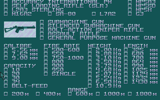 Sabre Team atari screenshot