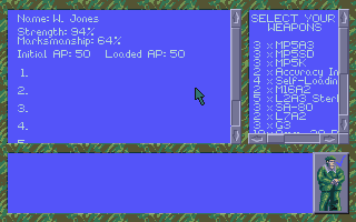 Sabre Team atari screenshot