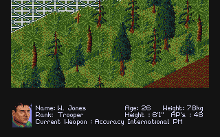 Sabre Team atari screenshot
