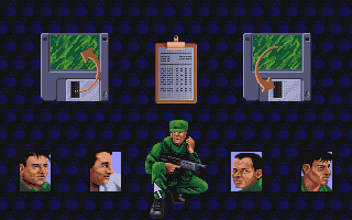 Sabre Team atari screenshot