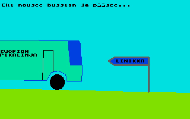 Salainen Agentti Eki 000 ja Golden Pili atari screenshot