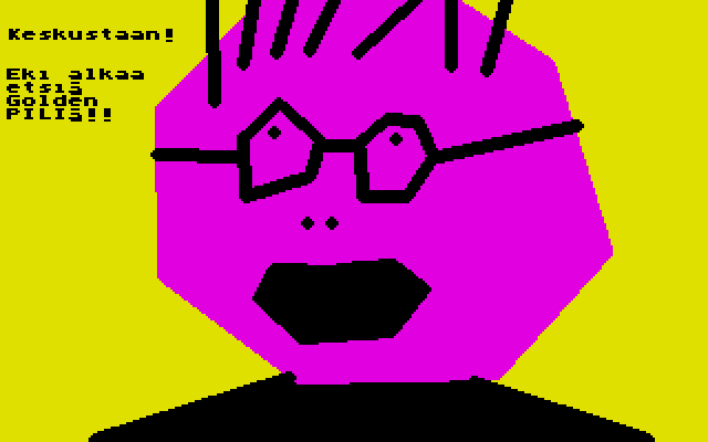 Salainen Agentti Eki 000 ja Golden Pili atari screenshot