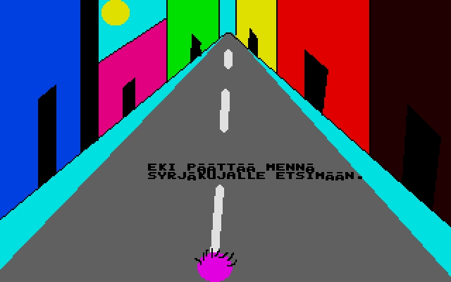 Salainen Agentti Eki 000 ja Golden Pili atari screenshot