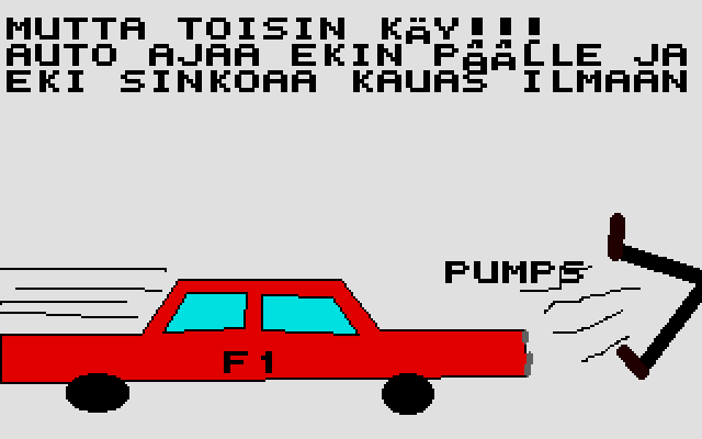 Salainen Agentti Eki 000 ja Golden Pili atari screenshot