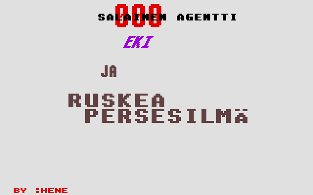 Salainen Agentti Eki 000 Ja Ruskea Persesilmä — screenshot 1