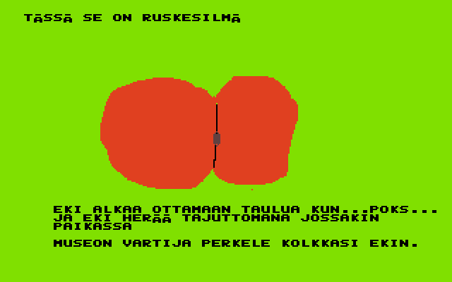 Salainen Agentti Eki 000 Ja Ruskea Persesilmä atari screenshot
