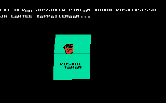 Salainen Agentti Eki 000 Ja Ruskea Persesilmä atari screenshot