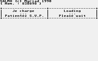 Salmo atari screenshot