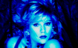Samantha Slideshow atari screenshot