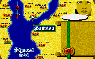 Samosa atari screenshot