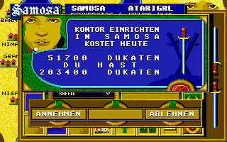 Samosa atari screenshot