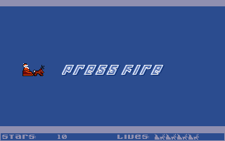 SantaFly atari screenshot
