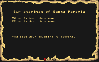 Santa Paravia and Fiumaccio atari screenshot