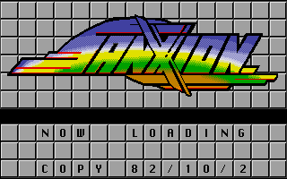 Sanxion Demo (The) atari screenshot