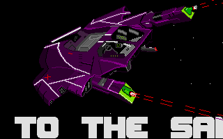 Sanxion Demo (The) atari screenshot