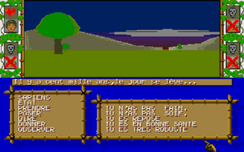 Sapiens atari screenshot