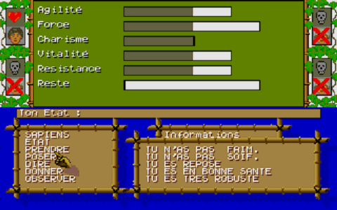 Sapiens atari screenshot