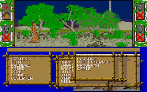 Sapiens atari screenshot