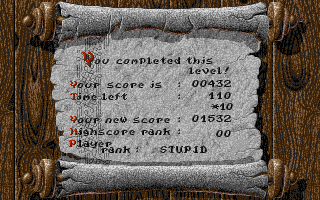 Sarakon atari screenshot