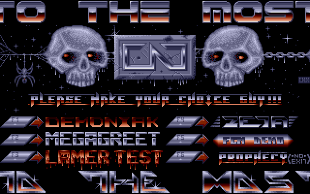 Satan Megademo (The) atari screenshot