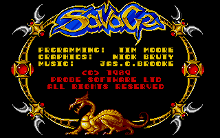 Savage atari screenshot