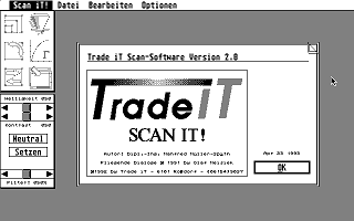 Scan-It für 32 und 256 Graufstufe Scanner Interface atari screenshot