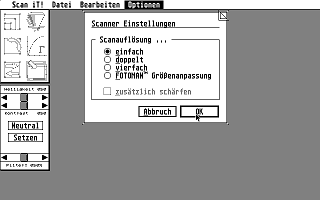 Scan-It für 32 und 256 Graufstufe Scanner Interface atari screenshot