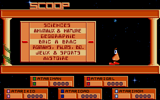 Scoop - Junior atari screenshot