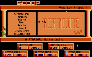 Scoop - Junior atari screenshot