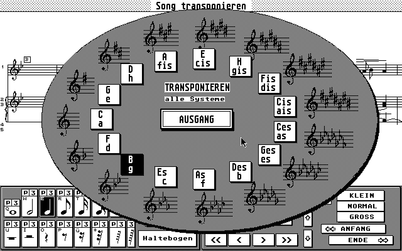 Score Perfect Professional atari screenshot