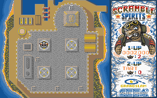Scramble Spirits atari screenshot