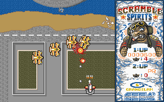 Scramble Spirits atari screenshot