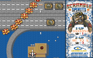 Scramble Spirits atari screenshot